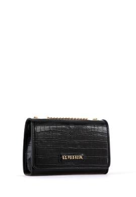 Kadın Siyah Kroko Kol Çantası - 50300344001