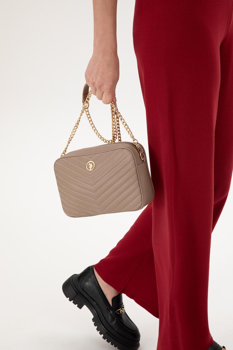 Kadın Vizon Zincir Askılı Çapraz Çanta - 50300327002