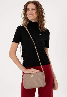 Kadın Vizon Zincir Askılı Çapraz Çanta - 50300327002