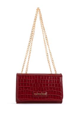 Kadın Bordo Kroko Kol Çantası - 50300344002