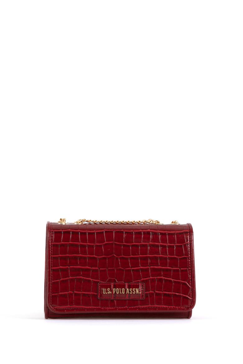 Kadın Bordo Kroko Kol Çantası - 50300344002