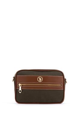 Kadın Haki Kanvas Çapraz Çanta - 50300319002