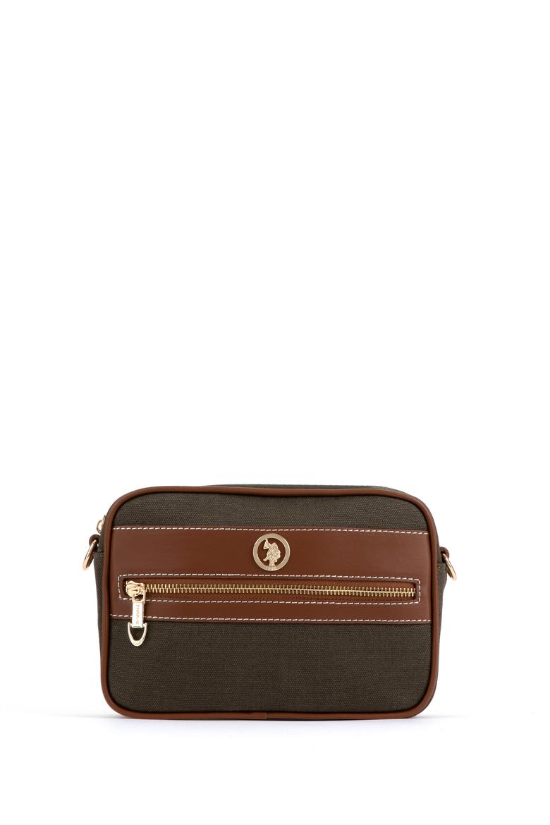 Kadın Haki Kanvas Çapraz Çanta - 50300319002