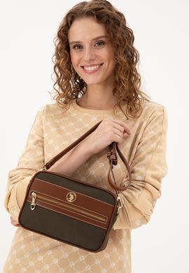 Kadın Haki Kanvas Çapraz Çanta - 50300319002