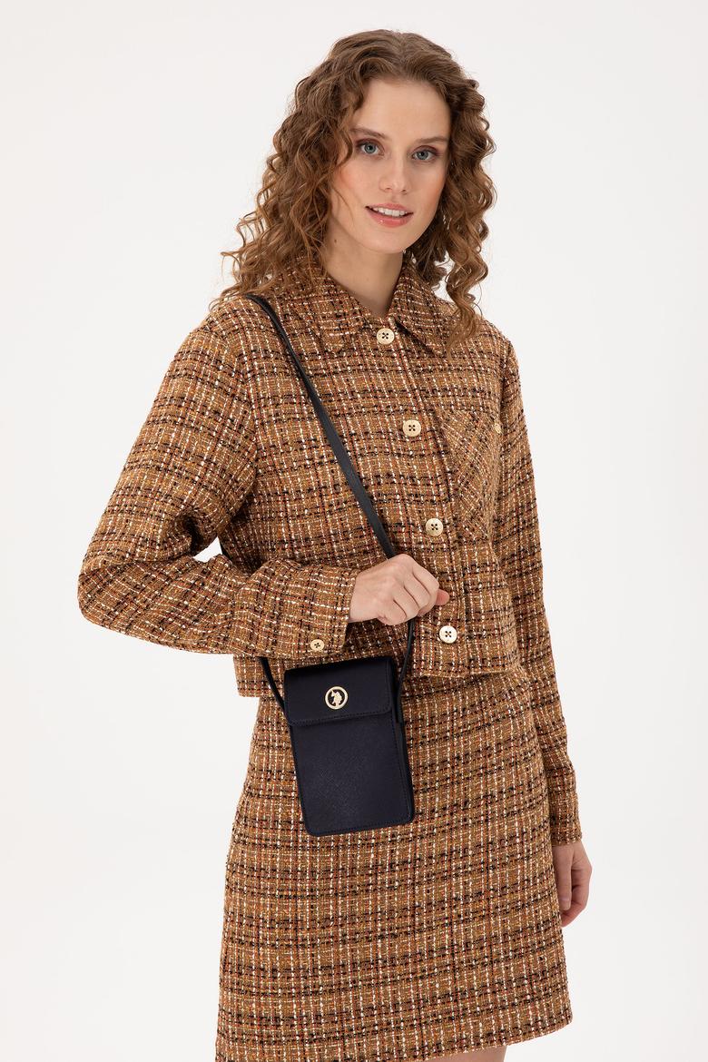 Kadın Lacivert Telefon Çantası