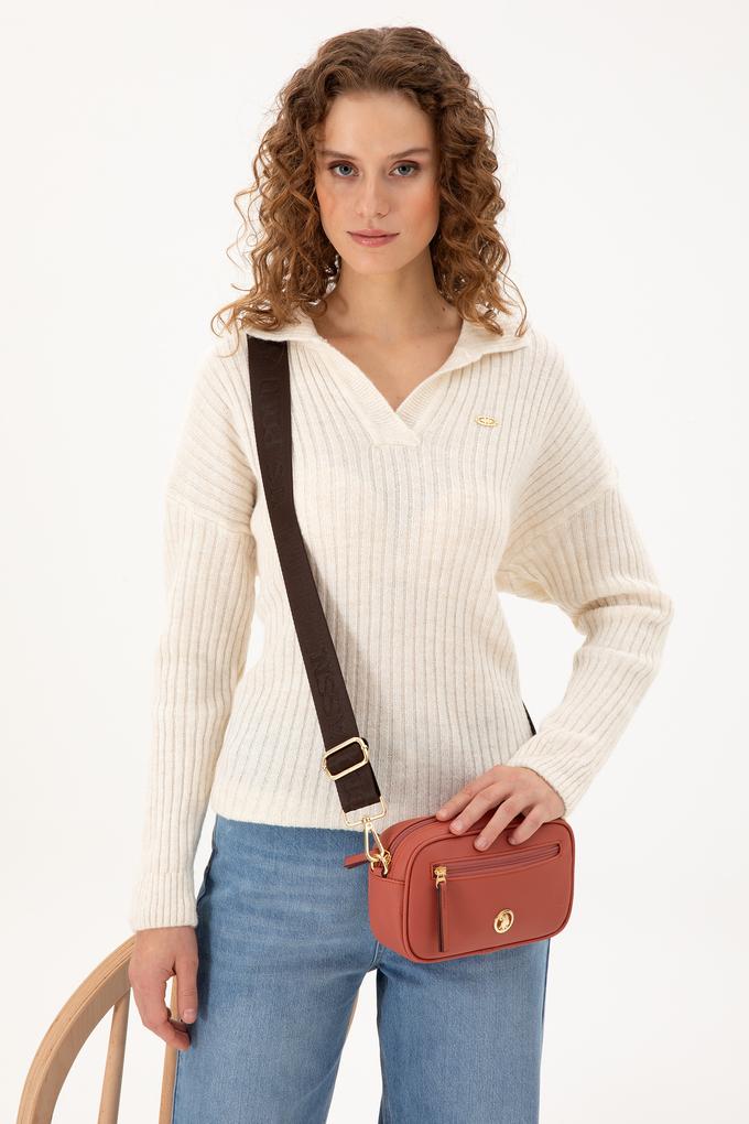 Kadın Gül Kurusu Çapraz Çanta