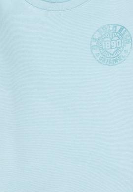 Kız Çocuk Su Yeşili Bisiklet Yaka Basic Sweatshirt - 50296391053