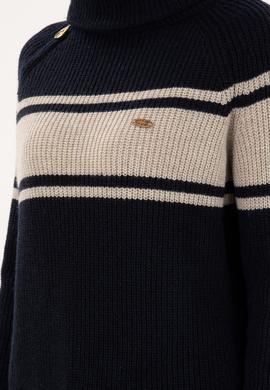 Kadın Lacivert V Yaka Kazak - 50293133002