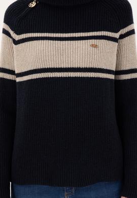 Kadın Lacivert V Yaka Kazak - 50293133002