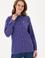 Kadın Mor Uzun Kollu Gömlek