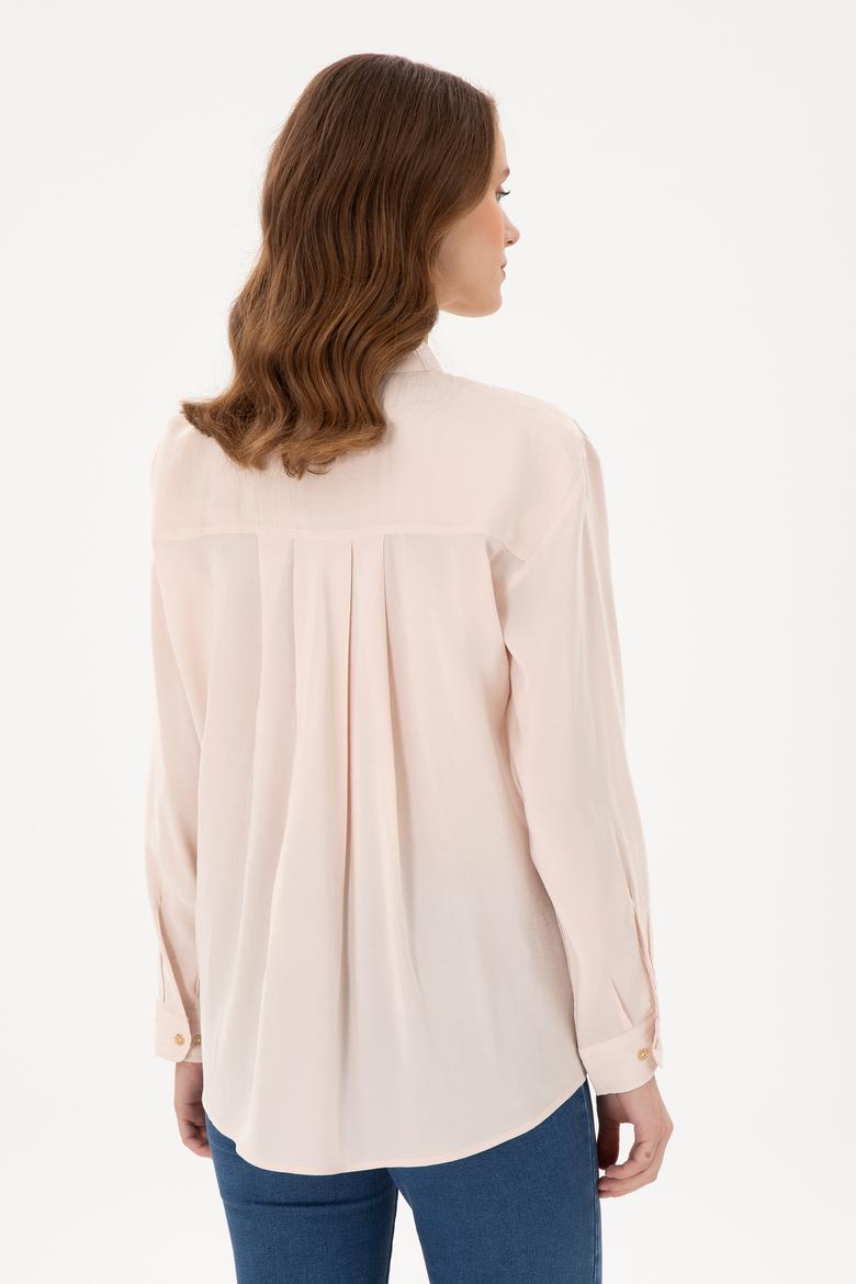 Kadın Taş Uzun Kollu Gömlek - 50289849066