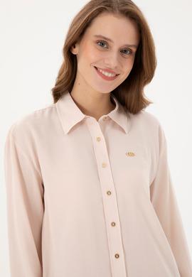 Kadın Taş Uzun Kollu Gömlek - 50289849066