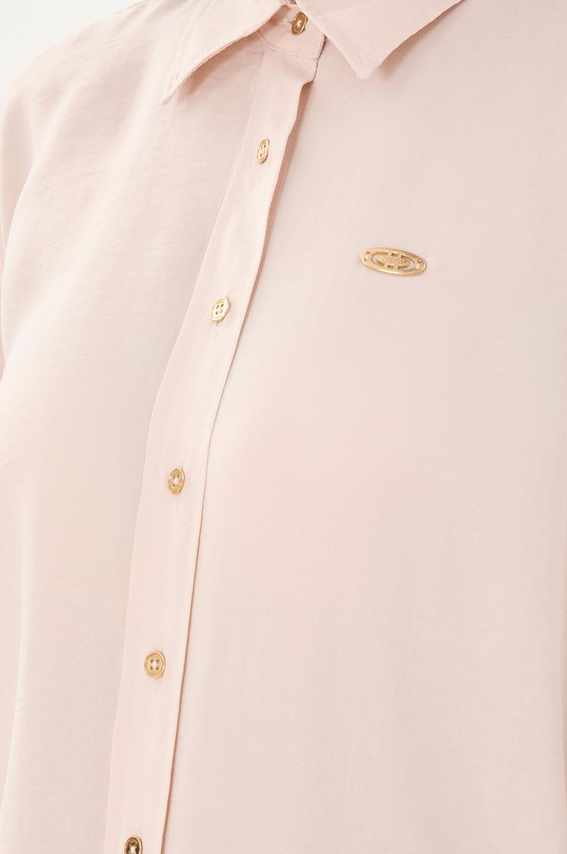 Kadın Taş Uzun Kollu Gömlek