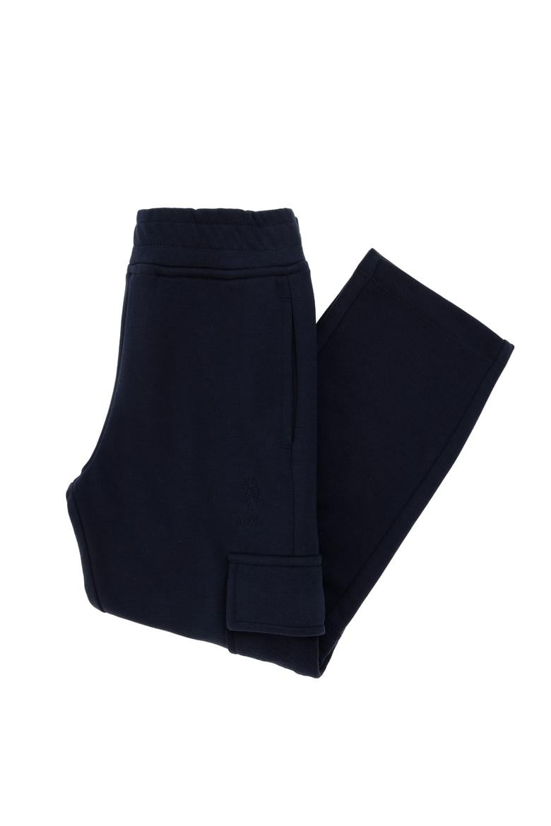 Kız Çocuk Lacivert Cepli Eşofman Altı - 50297440041