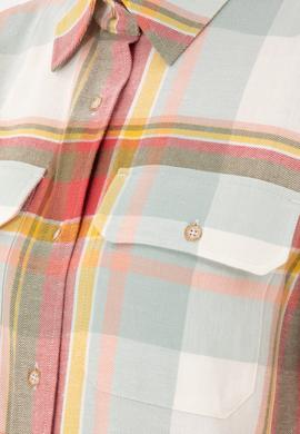 Kadın Kiremit Uzun Kollu Gömlek - 50291093031