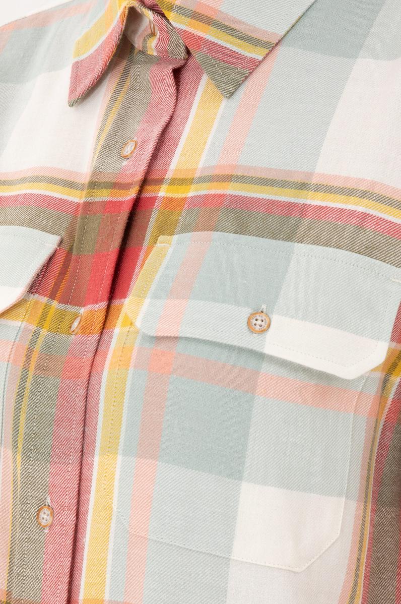 Kadın Kiremit Uzun Kollu Gömlek