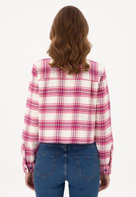 Kadın Menekşe Uzun Kollu Gömlek - 50291115010