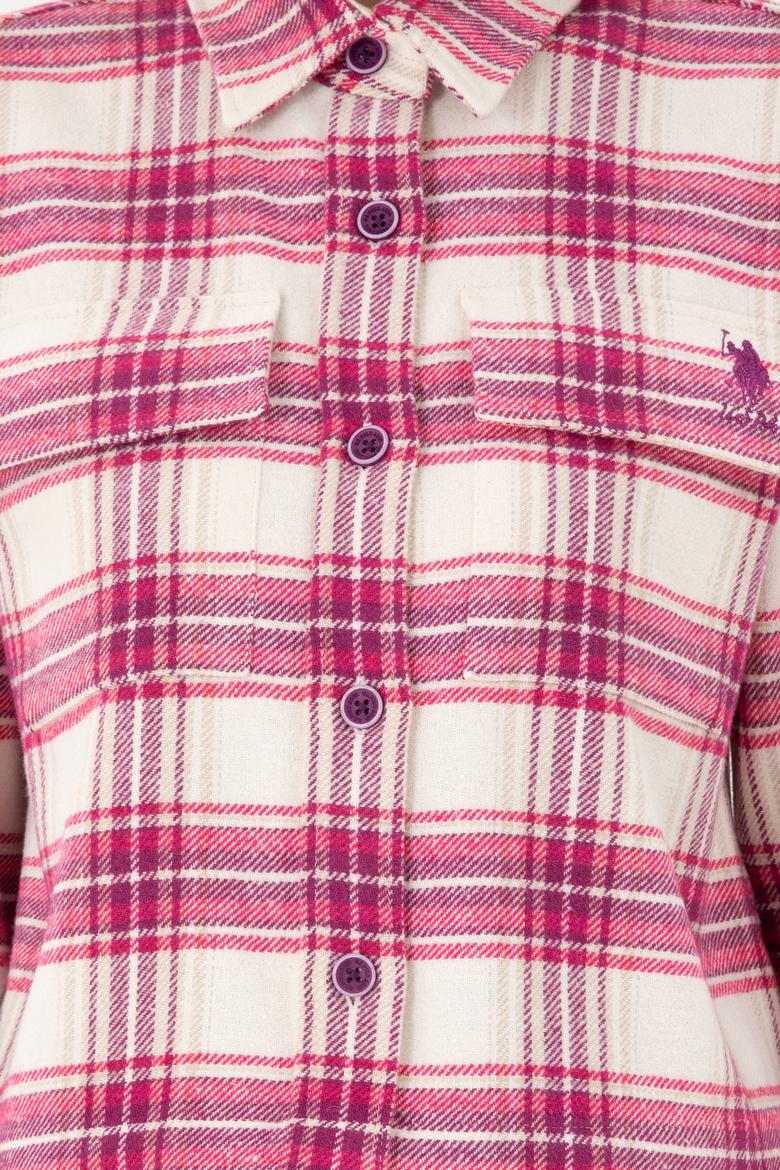 Kadın Menekşe Uzun Kollu Gömlek - 50291115010