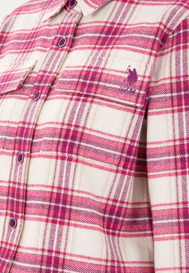 Kadın Menekşe Uzun Kollu Gömlek - 50291115010