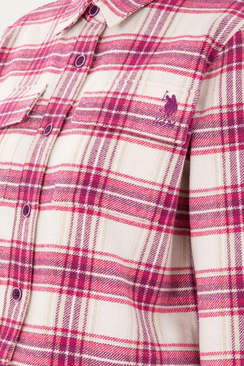 Kadın Menekşe Uzun Kollu Gömlek - 50291115010