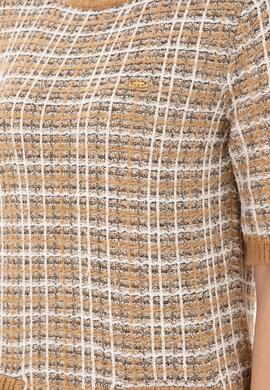 Kadın Camel Bisiklet Yaka Triko Elbise - 50293076005