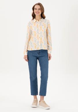 Kadın Taş Uzun Kollu Gömlek - 50293166015