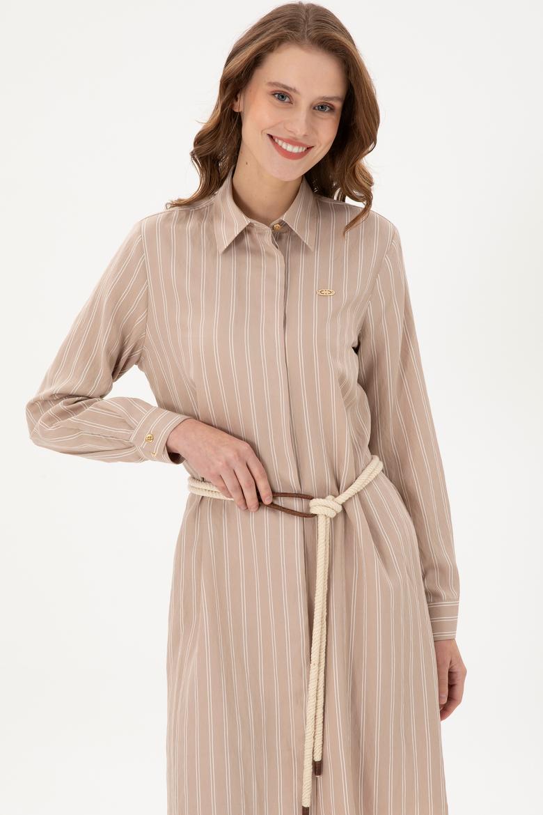 Kadın Kum Dokuma Elbise - 50298074012