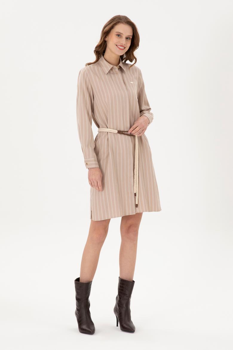 Kadın Kum Dokuma Elbise - 50298074012