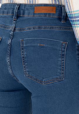 Kadın Mavi Toothpick Fit Jean Pantolon - 50297503001