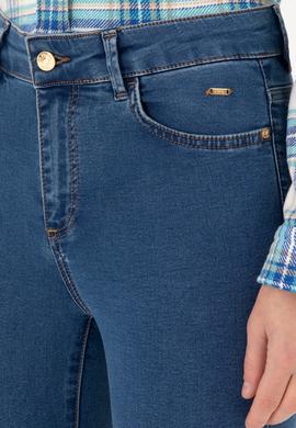 Kadın Mavi Toothpick Fit Jean Pantolon - 50297503001