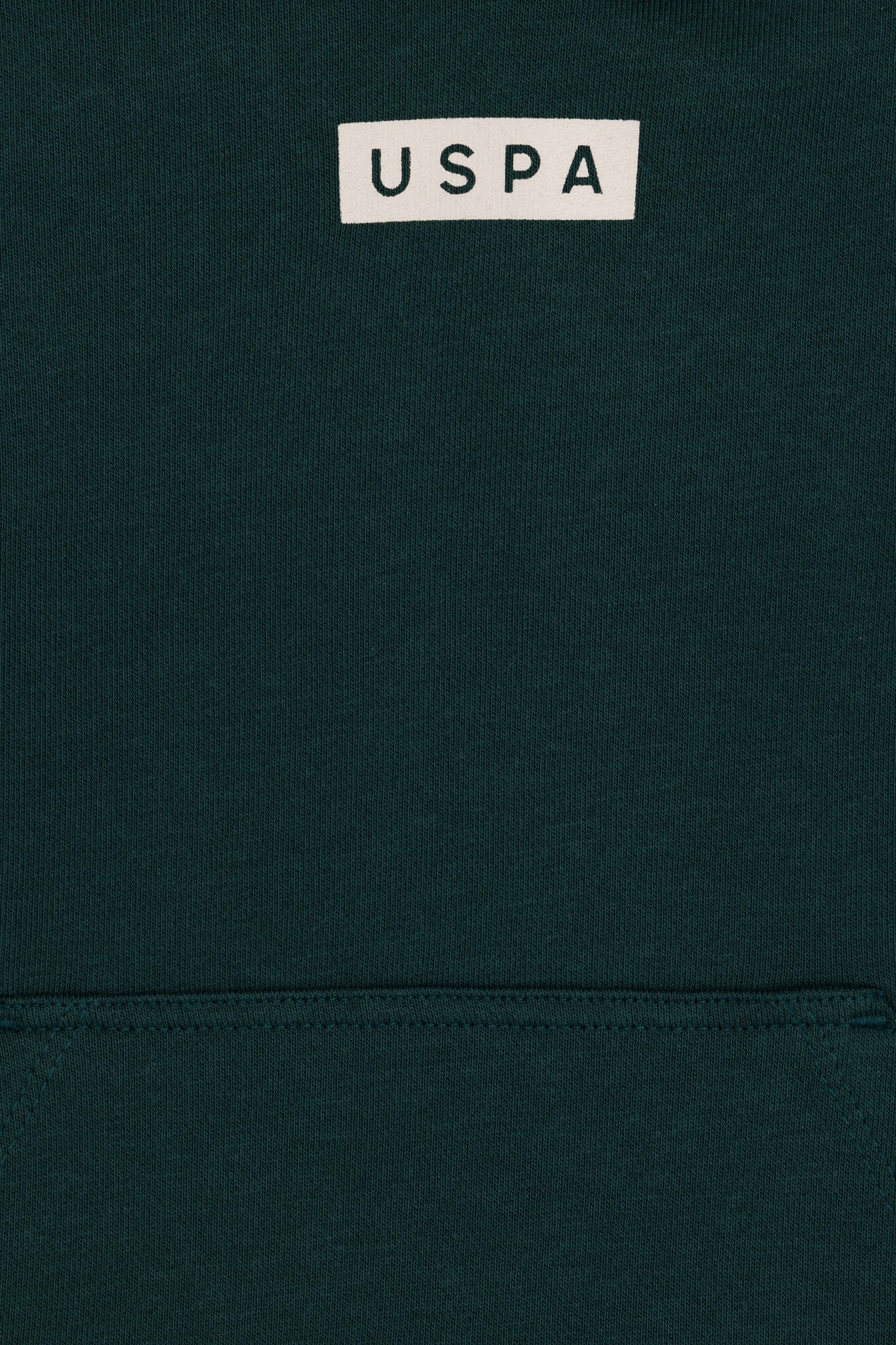Erkek Çocuk Koyu Yeşil Kapüşonlu Sweatshirt
