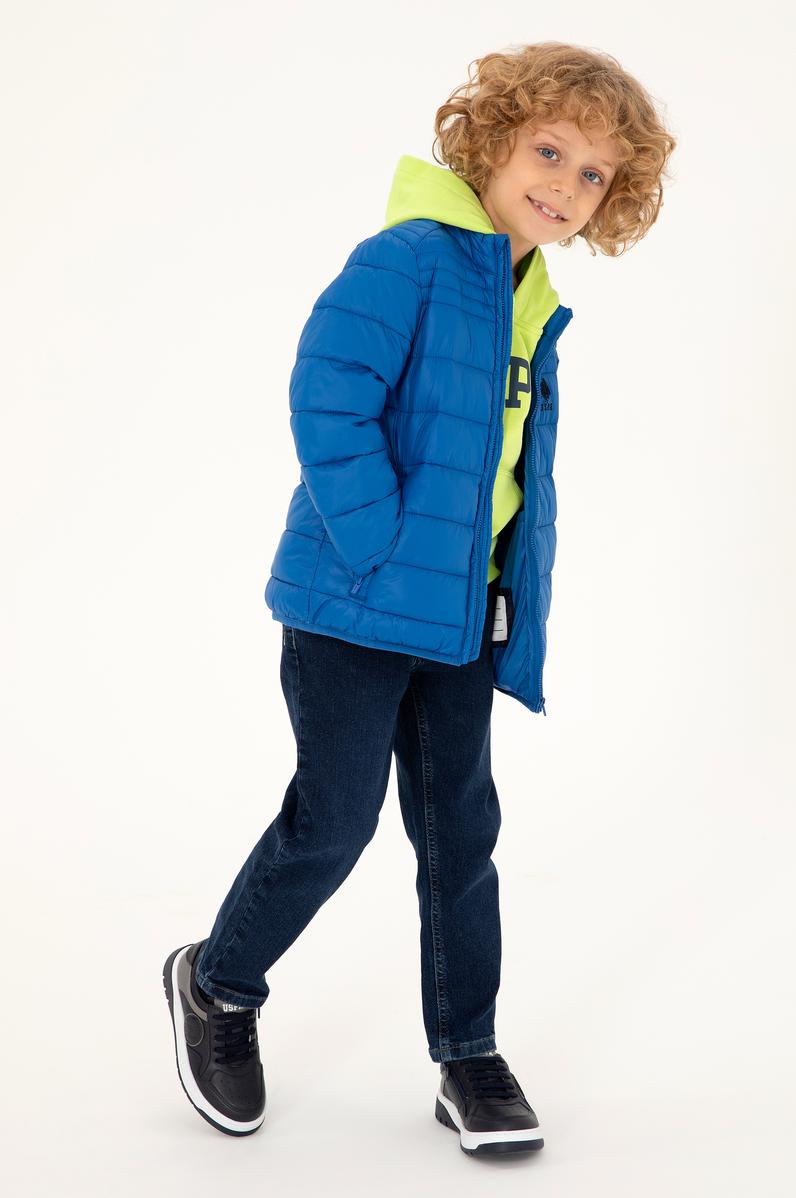 Erkek Çocuk Kobalt Mavi Mont