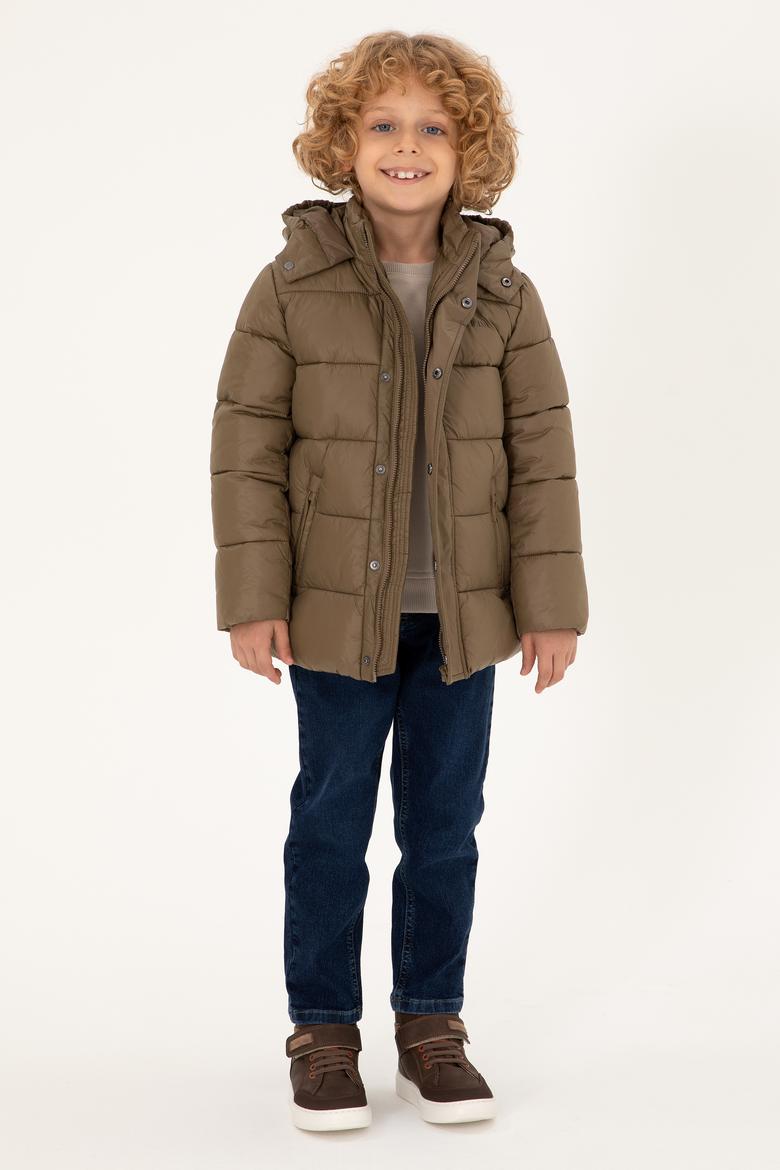 Erkek Çocuk Haki Mont