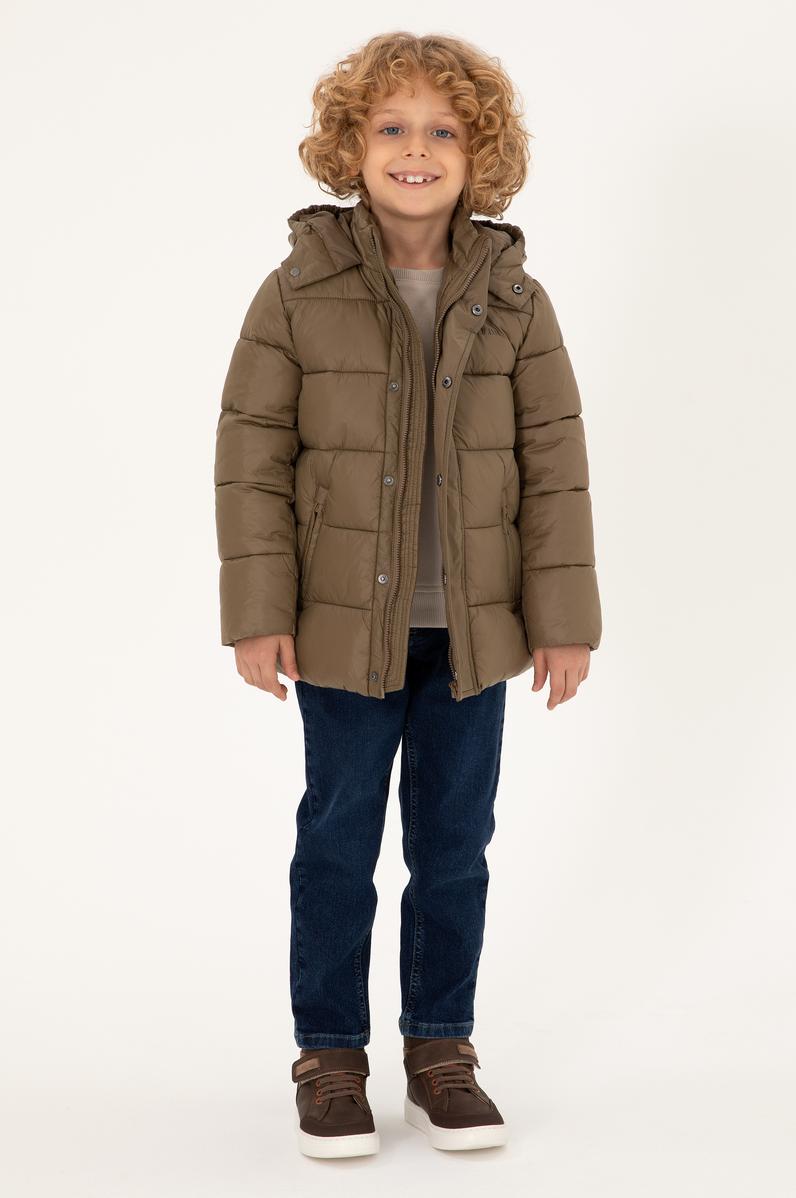 Erkek Çocuk Haki Mont