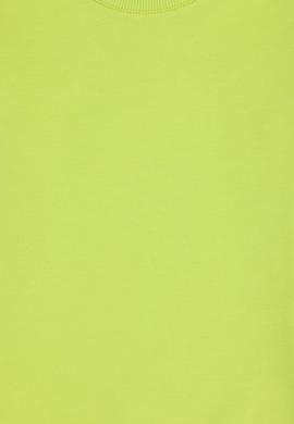 Erkek Çocuk Elma Yeşili Bisiklet Yaka Sweatshirt - 50293643046