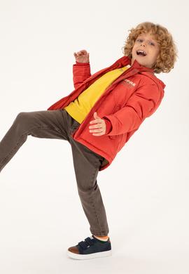 Erkek Çocuk Kiremit Kaban - 50293294016