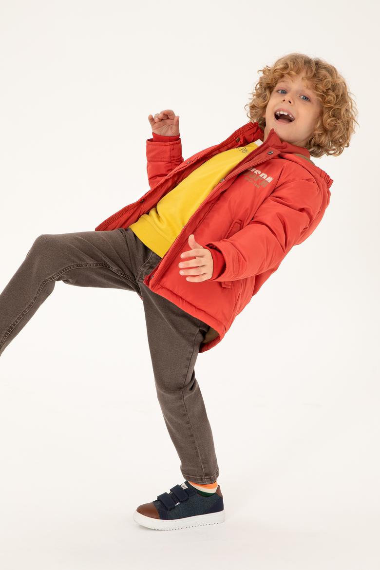 Erkek Çocuk Kiremit Kaban - 50293294016