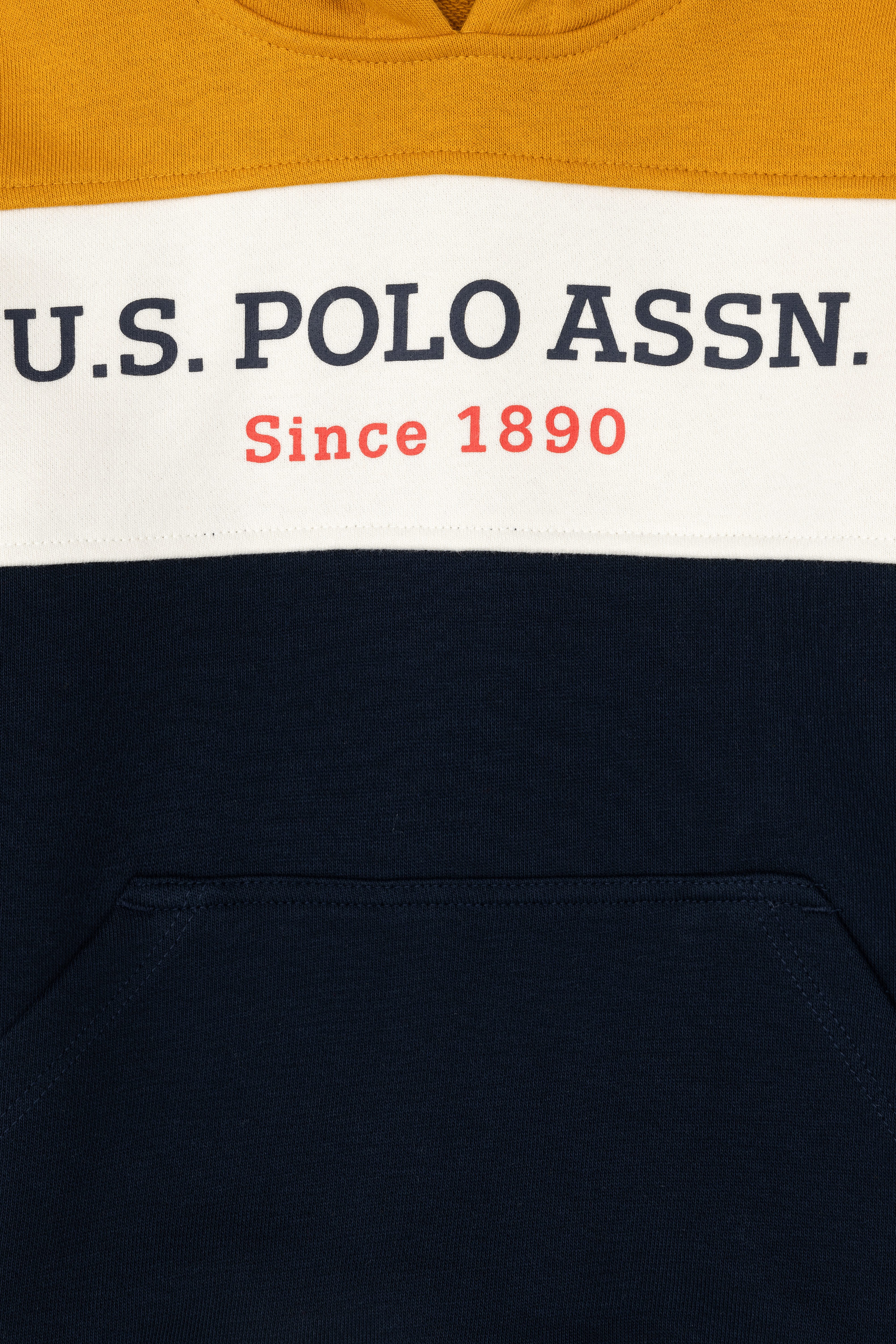 Erkek Çocuk Hardal Kapüşonlu Sweatshirt - Image 5