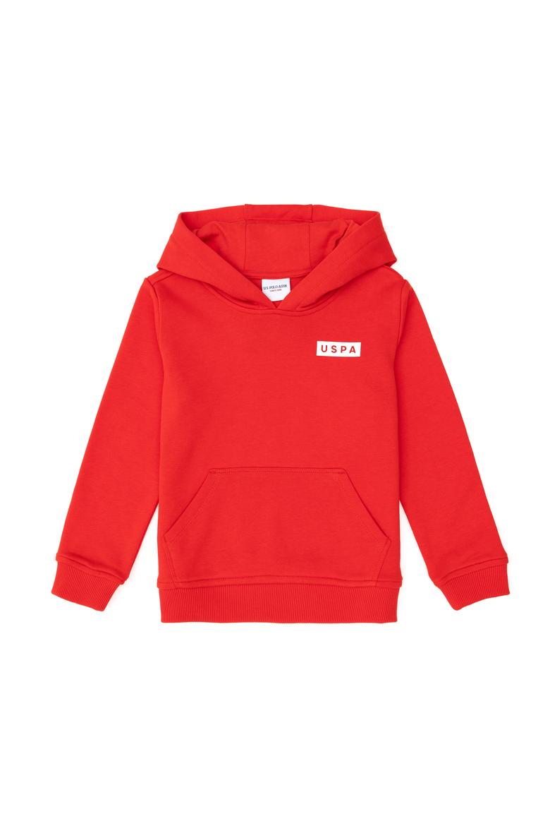 Erkek Çocuk Kırmızı Kapüşonlu Sweatshirt - 50293566006