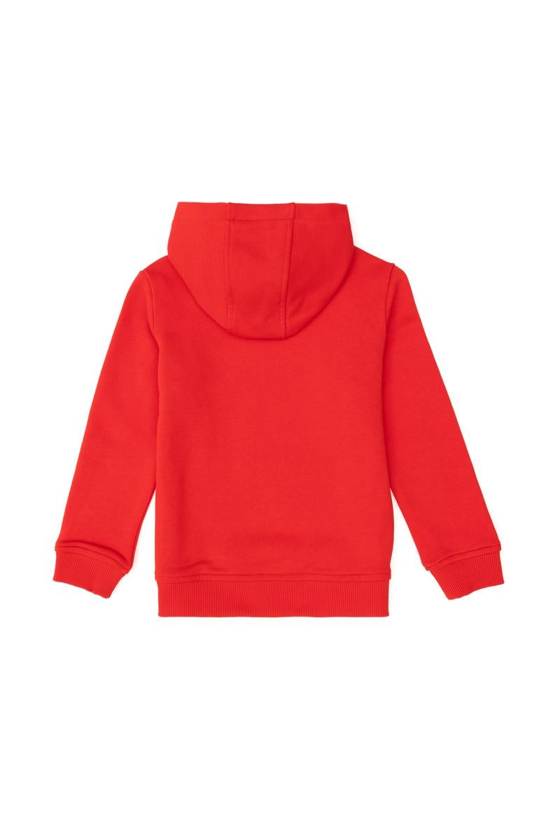 Erkek Çocuk Kırmızı Kapüşonlu Sweatshirt - 50293566006