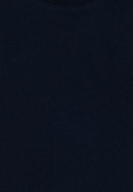 Erkek Çocuk Lacivert Bisiklet Yaka Tişört - 50295427055