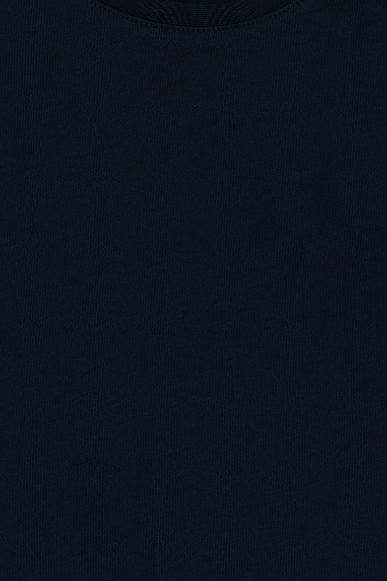 Erkek Çocuk Lacivert Bisiklet Yaka Tişört - 50295427055