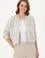 Kadın Krem Bomber Ceket