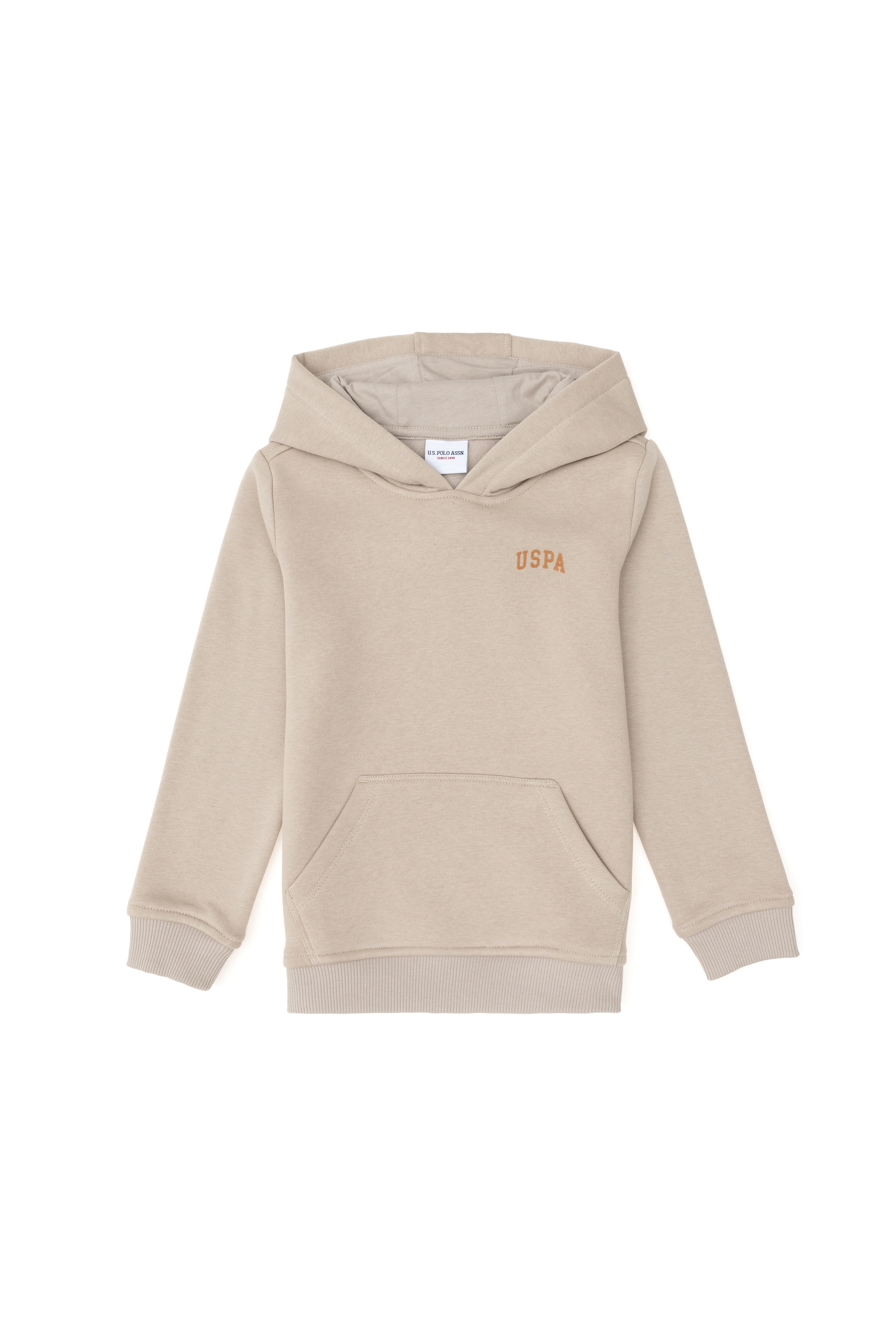 Erkek Çocuk Taş Basic Kapüşonlu Sweatshirt