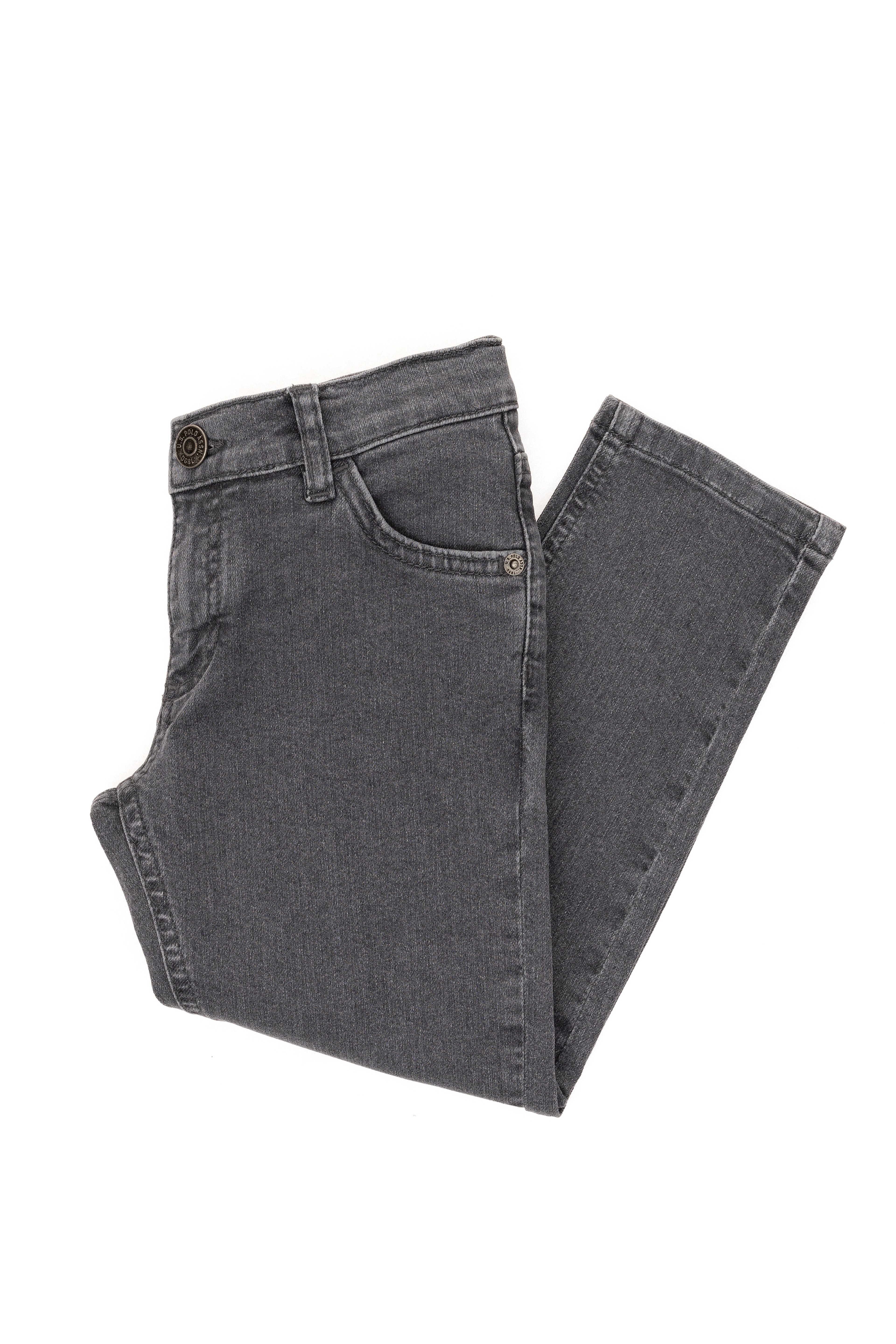 Erkek Çocuk Gri Jean Pantolon - Image 3
