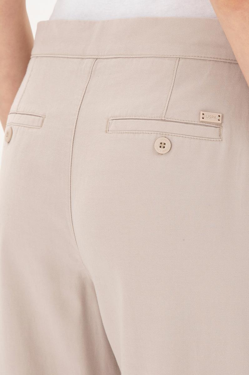 Kadın Taş Cargofit Kanvas Pantolon