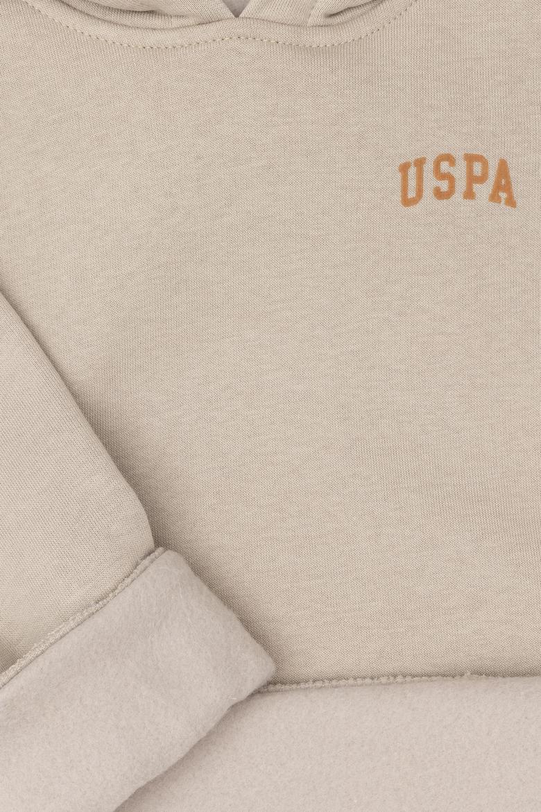 Erkek Çocuk Taş Basic Kapüşonlu Sweatshirt - 50295161046