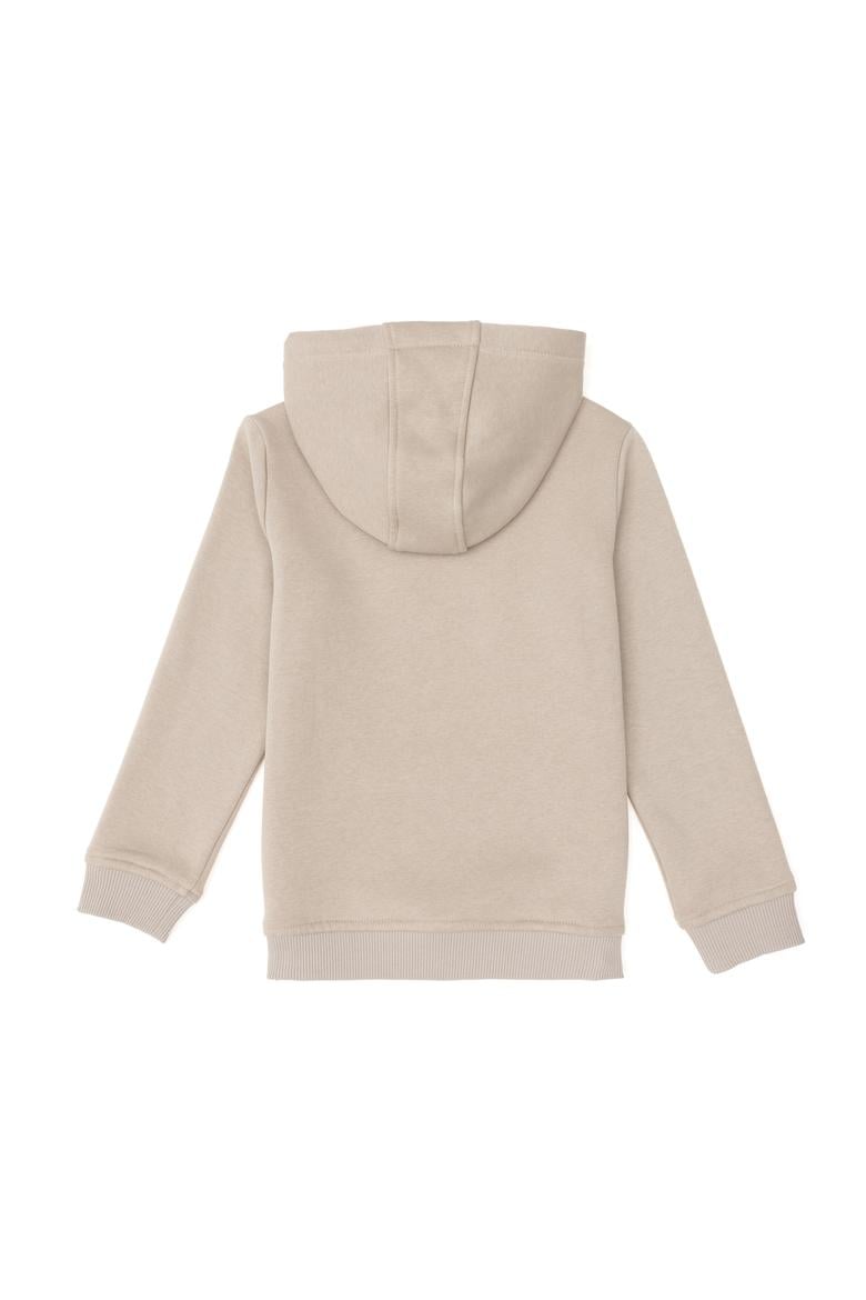 Erkek Çocuk Taş Basic Kapüşonlu Sweatshirt - 50295161046