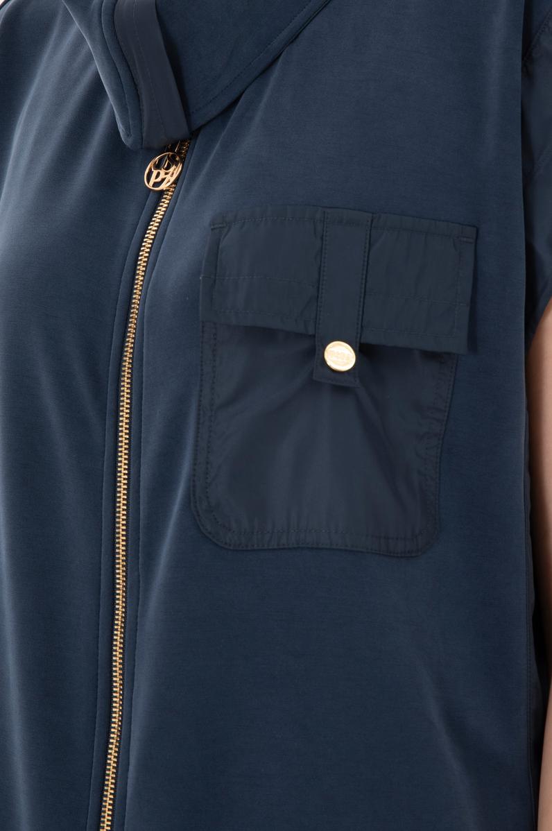 Kadın Lacivert Örme Yelek