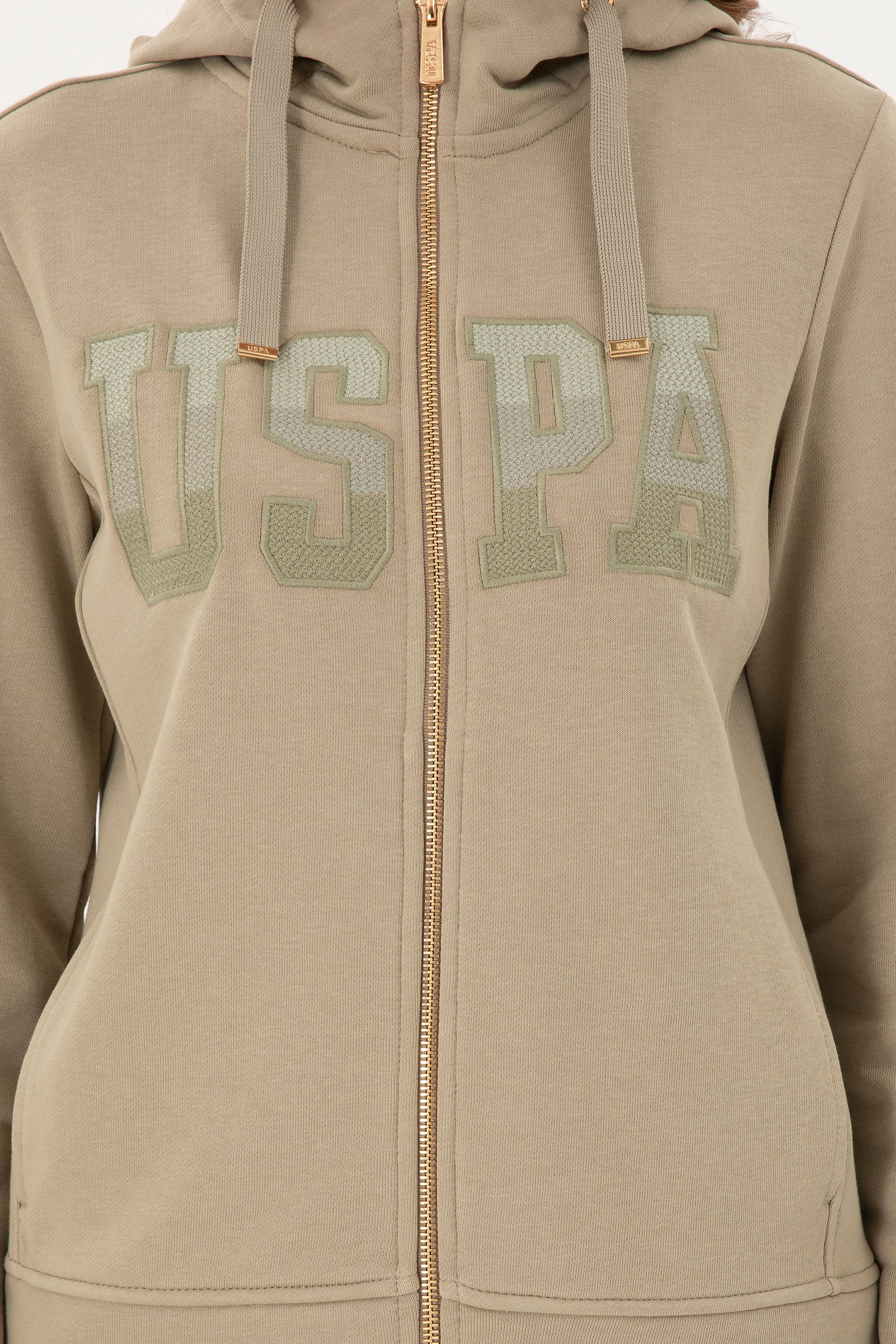 سویشرت هودی آستین بلند رگولار هودی زنانه یو اس پولو | U.S. Polo Assn. - تصویر 6